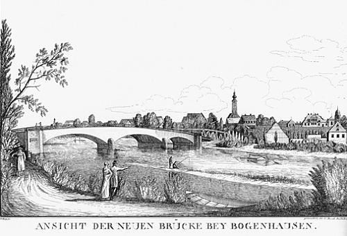 [Holzbr&uuml;cke &uuml;ber die Isar]