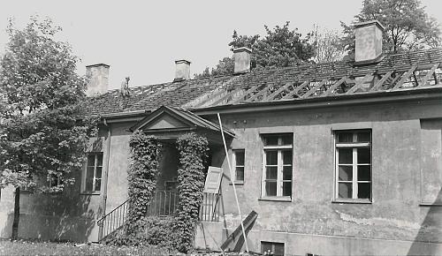 [Abriss des alten Sternwartgeb&auml;udes]