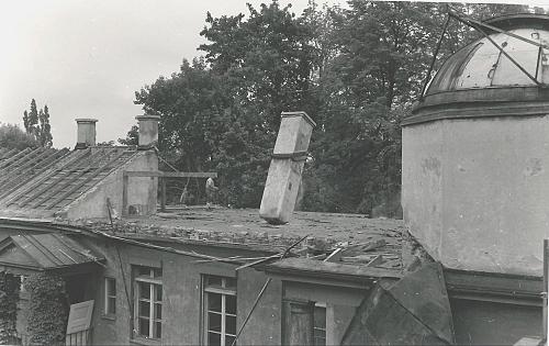 [Abriss des alten Sternwartgeb&auml;udes]