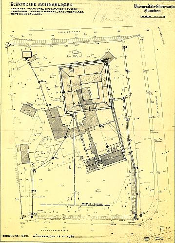 [Lageplan des neues Institutsgeb&auml;udes]